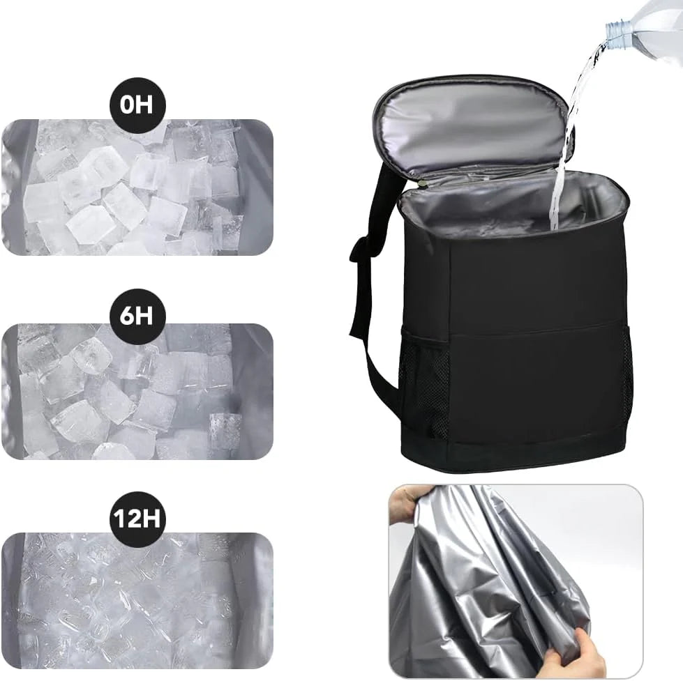 Bolso térmico tipo cava aislante morral para hielo