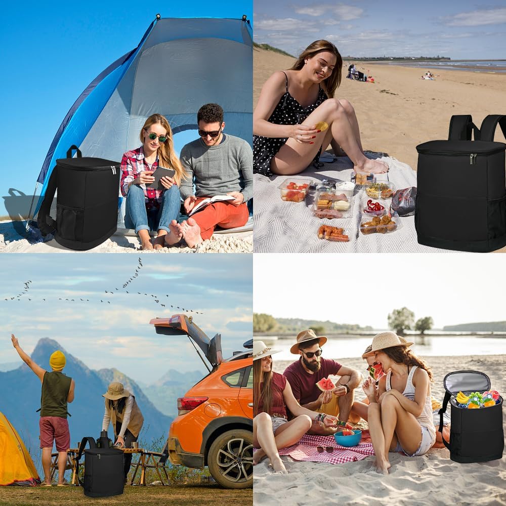 Bolso térmico tipo cava aislante morral para hielo